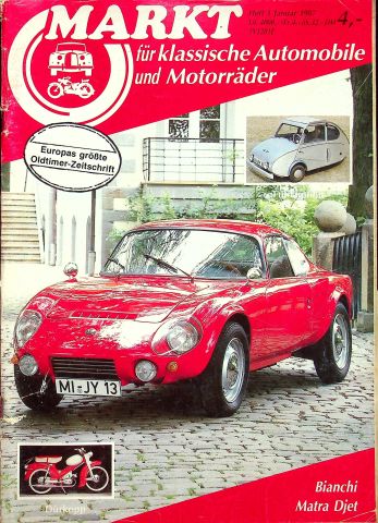 Oldtimer Markt 01/1987 Oldtimer Markt 01/1987